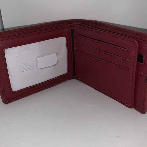 Burgundy Quiksilver wallet - Picture 3 of 4